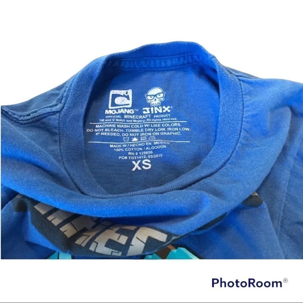 🌼🌼Minecraft boys shirt XS🌼🌼 - Picture 3 of 3